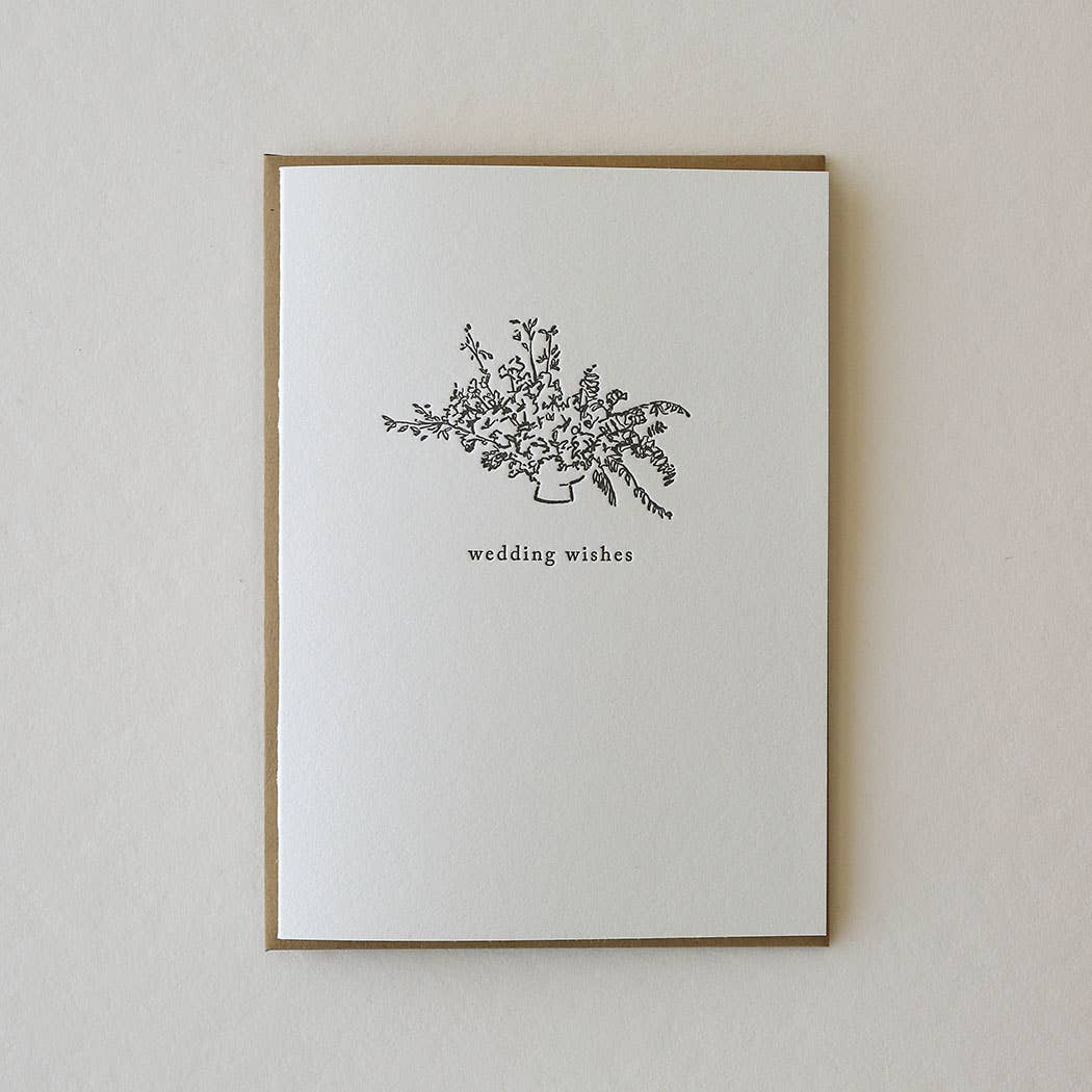 Wedding Wishes Card