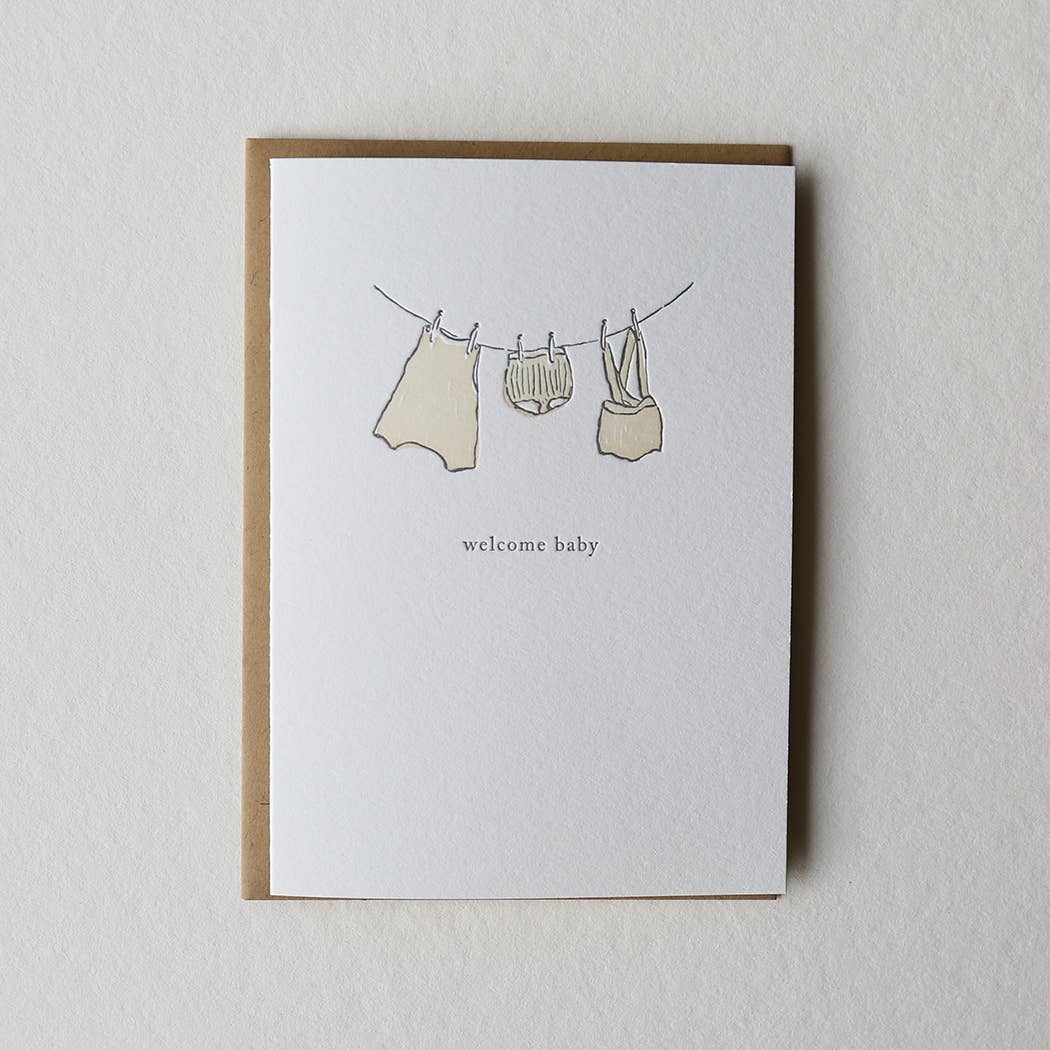 Baby Clothes Card