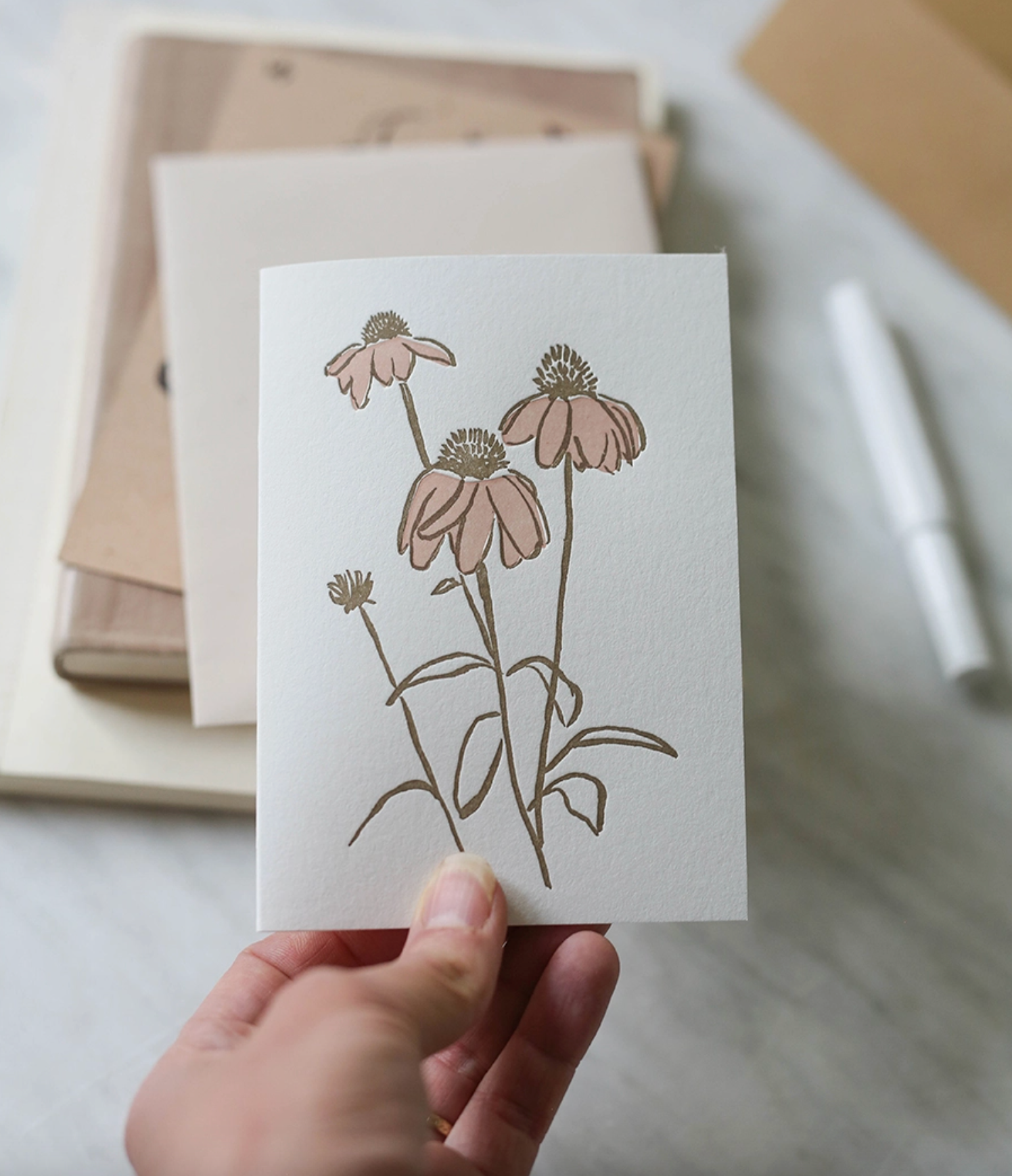 Coneflower Card